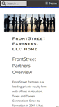 Mobile Screenshot of frontstreetpartners.com
